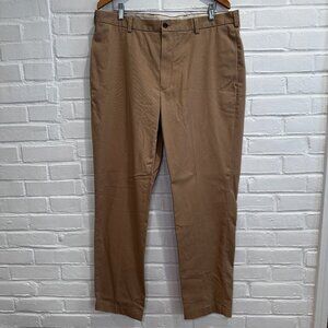 Brooks Brothers Advantage Clark Chino Flat Front Khaki Men's 38x32